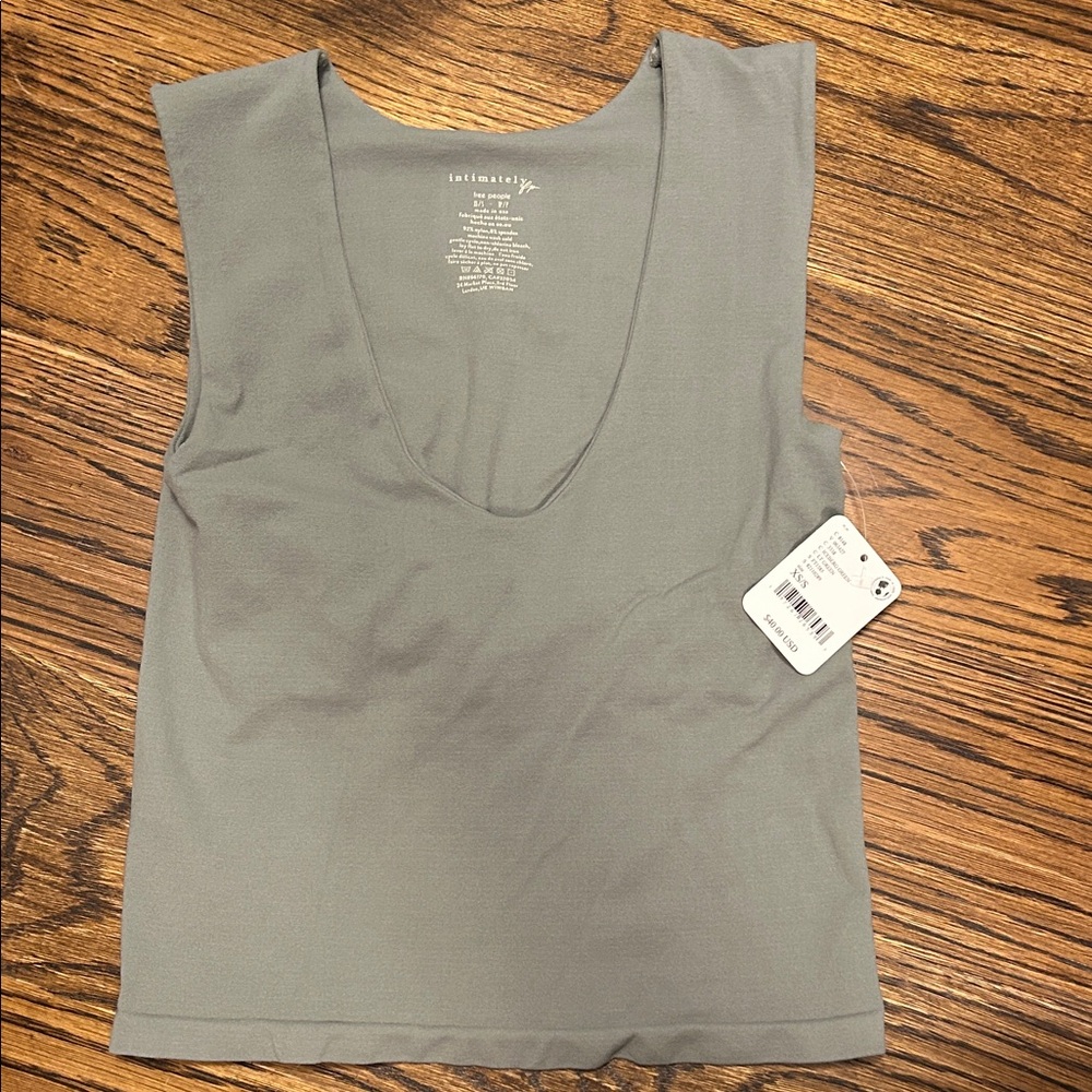 NWT FP Intimately Clean Lines Muscle Cami